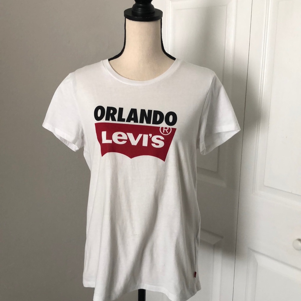 LEVI'S ORLANDO PRINT LOGO WOMEN'S TEE/ M